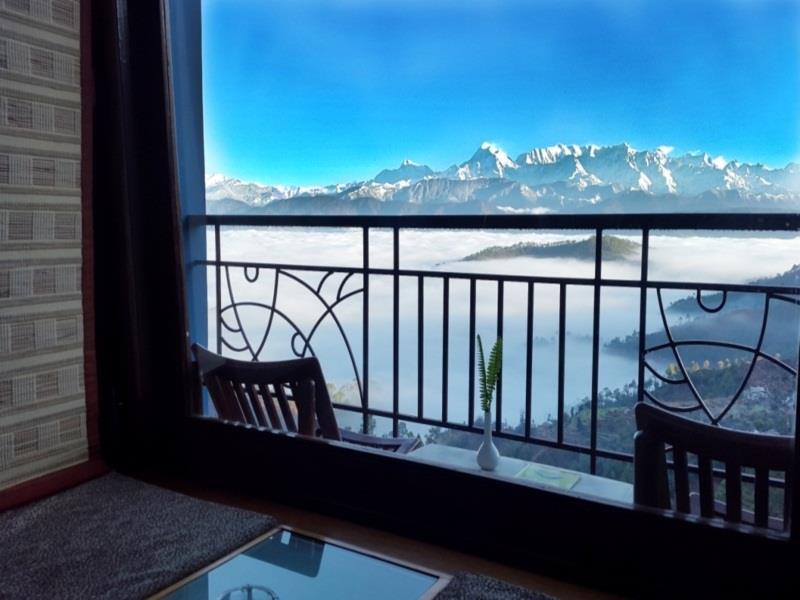 Pratiksha Himalayan Retreat Hotell Kausani Exteriör bild